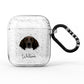 Large Munsterlander Personalised AirPods Glitter Case