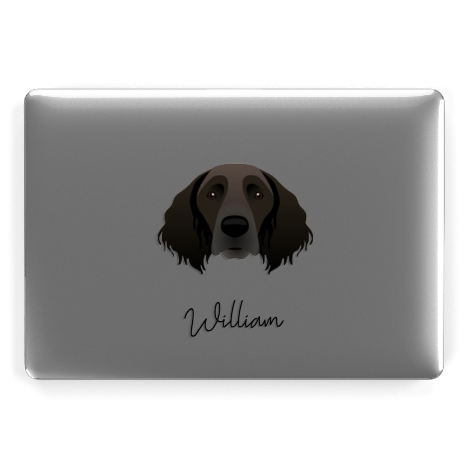 Large Munsterlander Personalised Apple MacBook Case