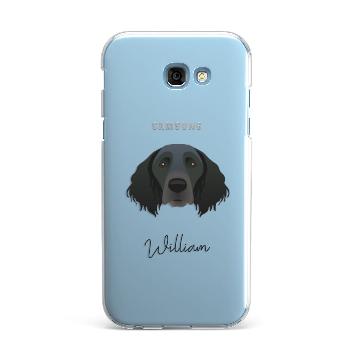 Large Munsterlander Personalised Samsung Galaxy A7 2017 Case