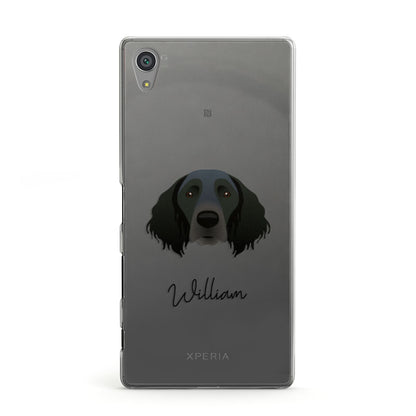 Large Munsterlander Personalised Sony Xperia Case