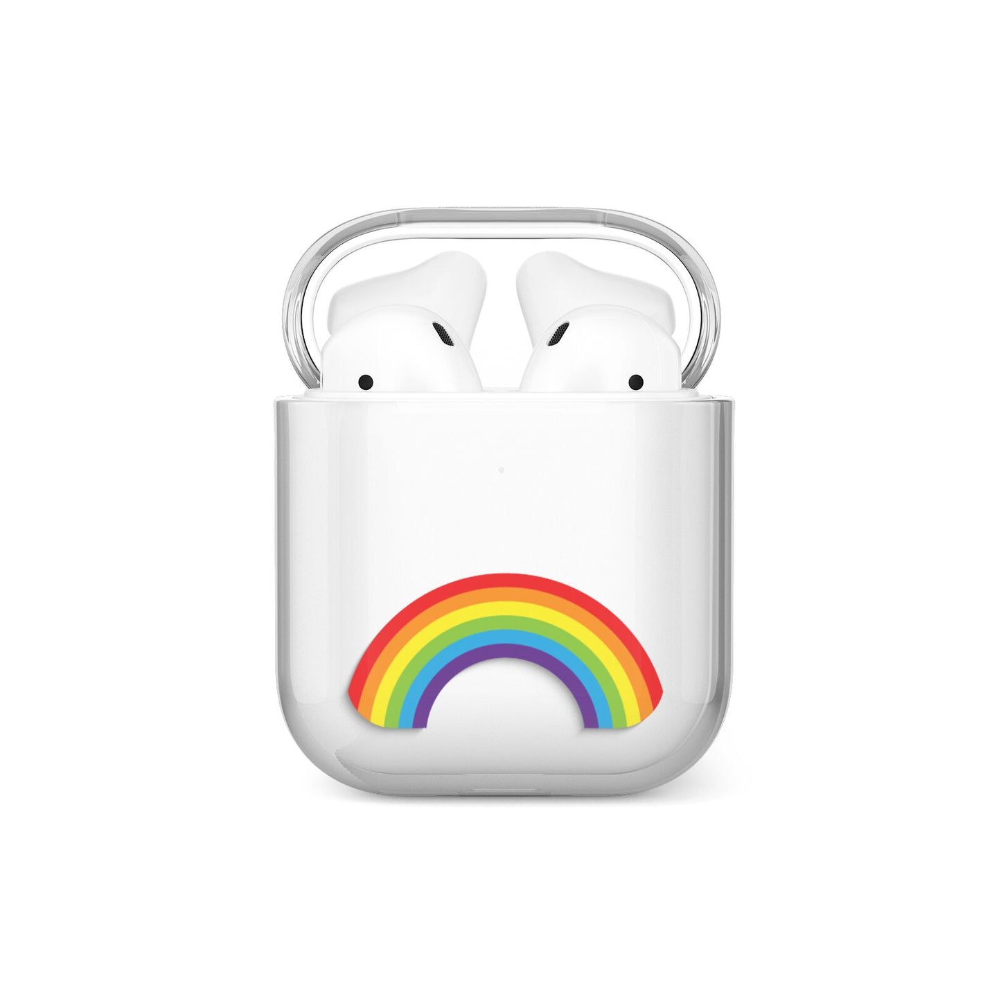 Large Rainbow AirPods Case