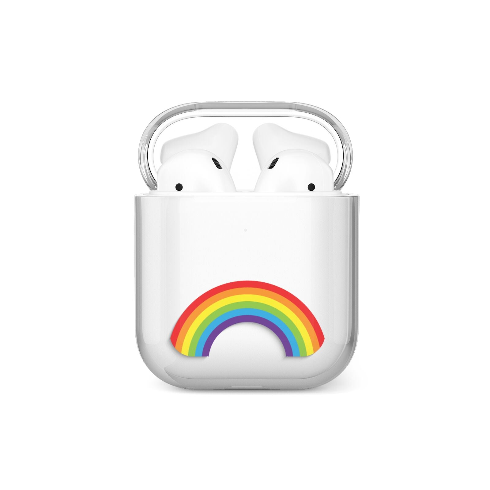 Large Rainbow AirPods Case