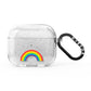 Large Rainbow AirPods Glitter Case 3rd Gen