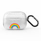 Large Rainbow AirPods Pro Glitter Case