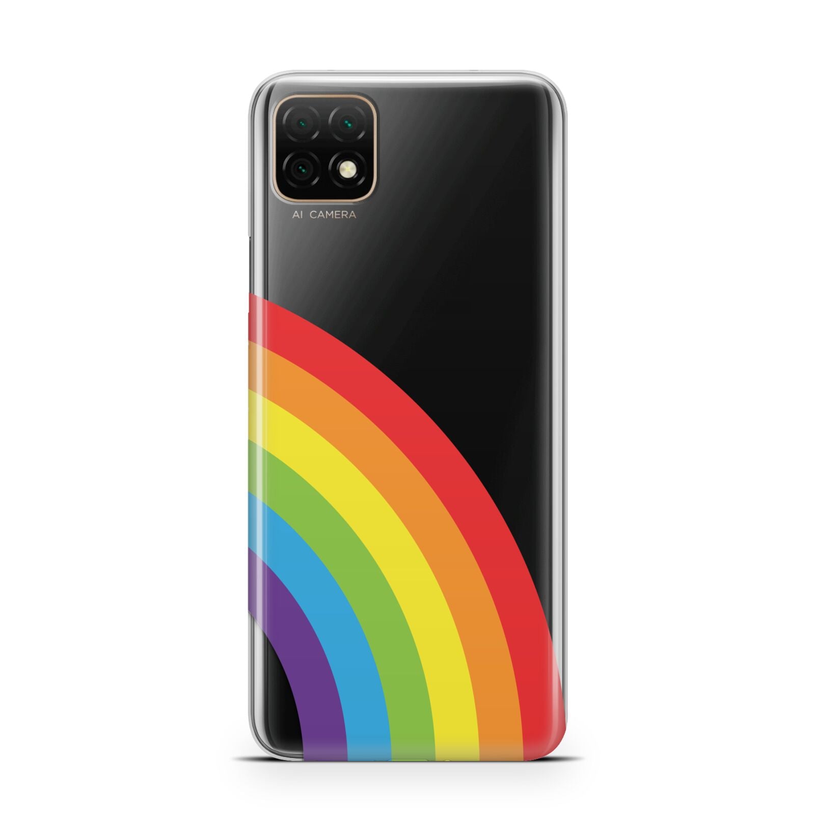 Large Rainbow Huawei Enjoy 20 Phone Case