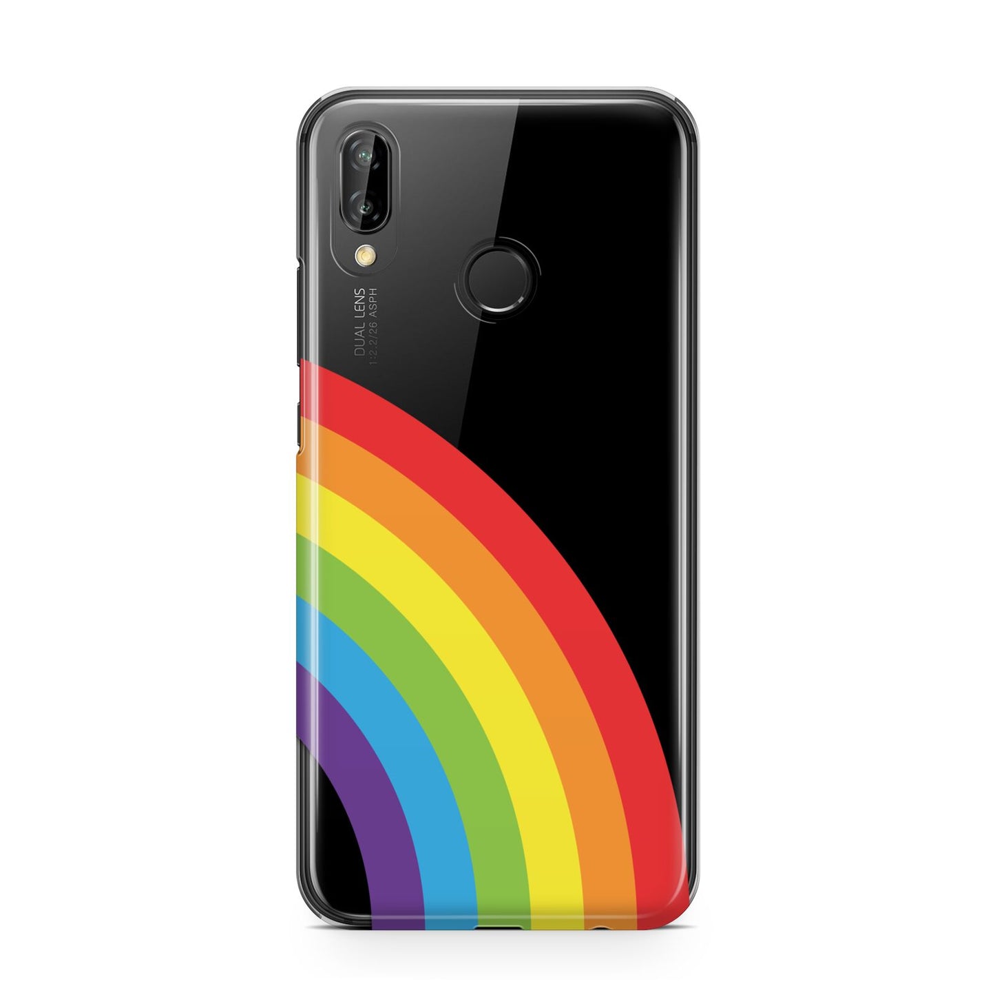 Large Rainbow Huawei P20 Lite Phone Case