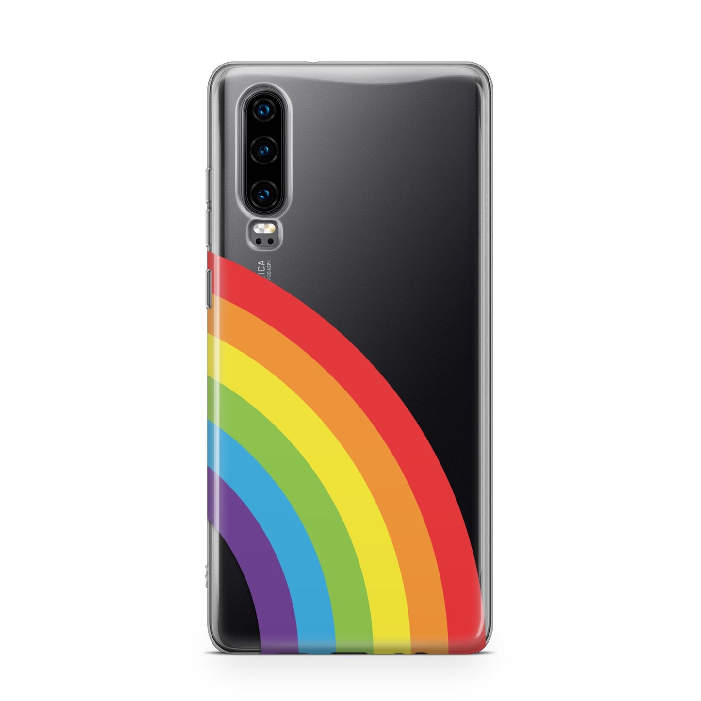 Large Rainbow Huawei P30 Phone Case