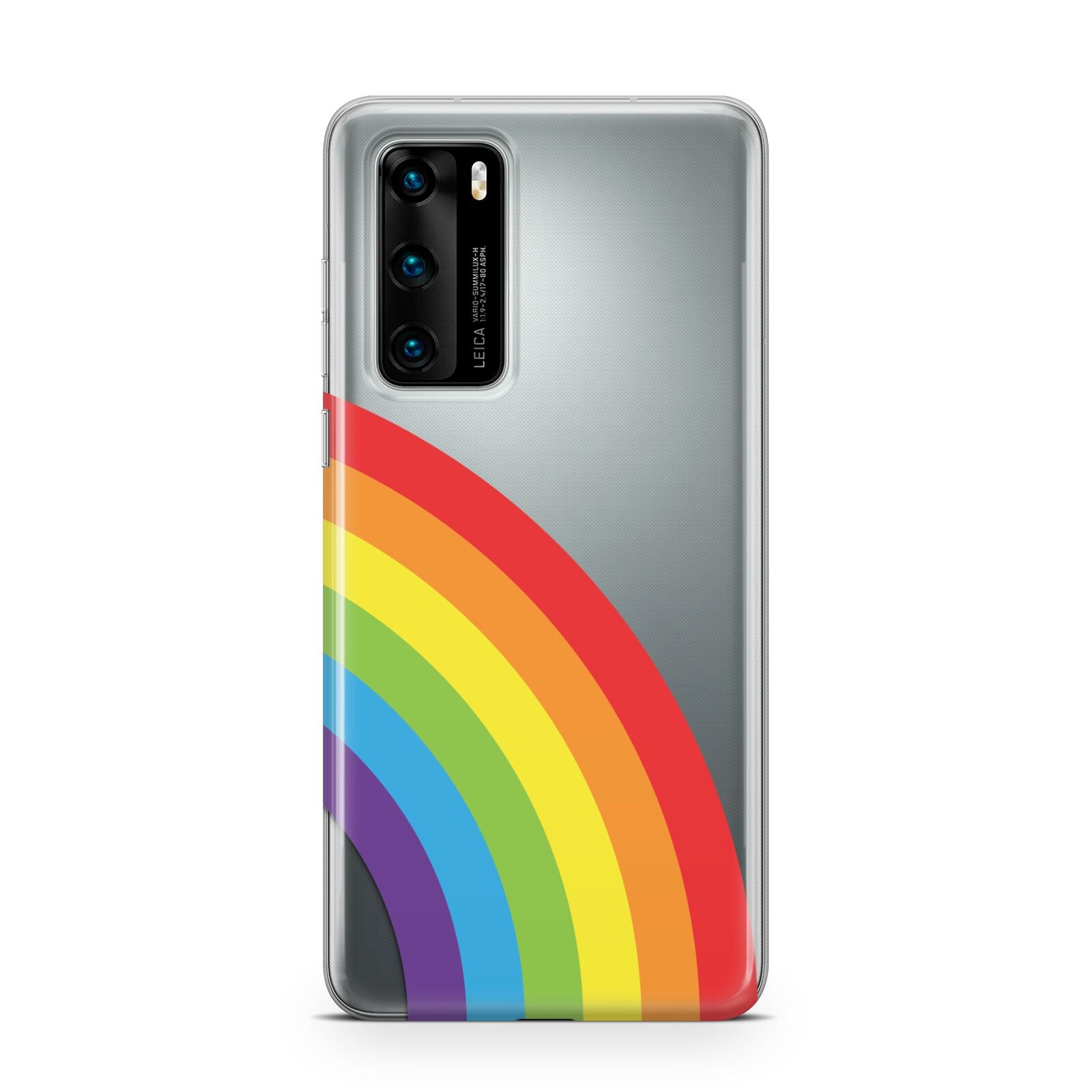 Large Rainbow Huawei P40 Phone Case