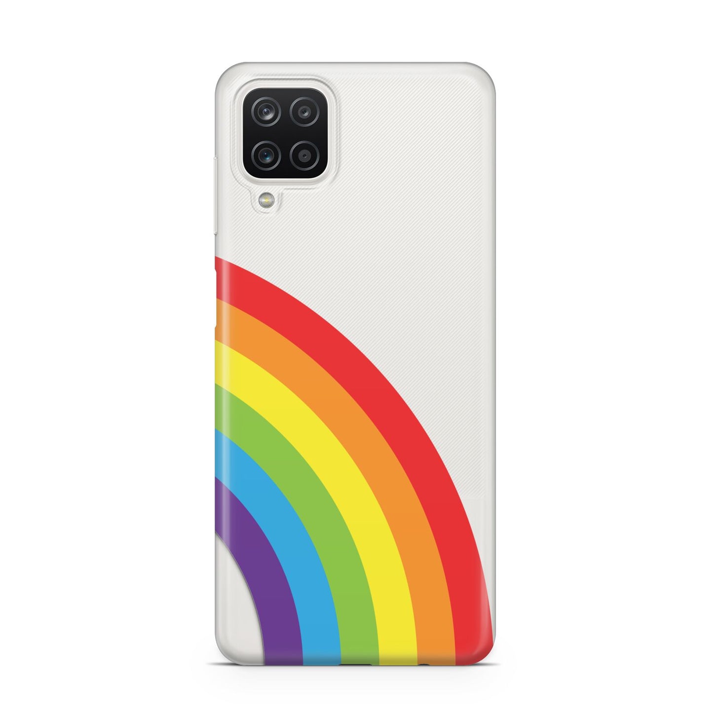 Large Rainbow Samsung A12 Case