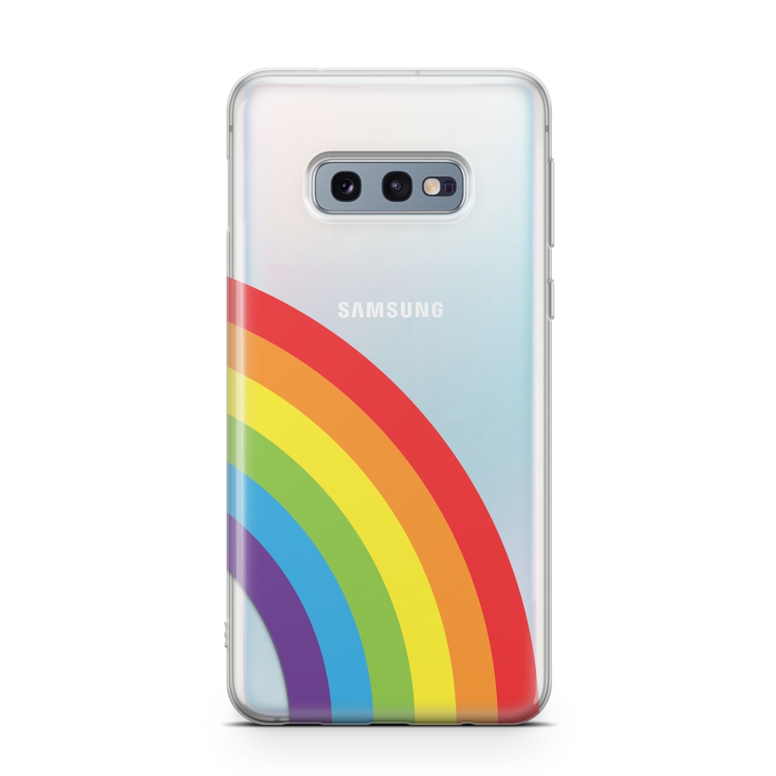 Large Rainbow Samsung Galaxy S10E Case