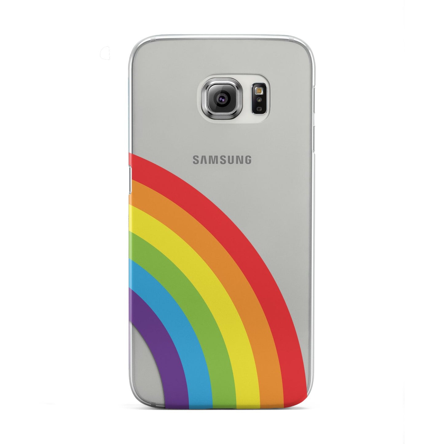 Large Rainbow Samsung Galaxy S6 Edge Case