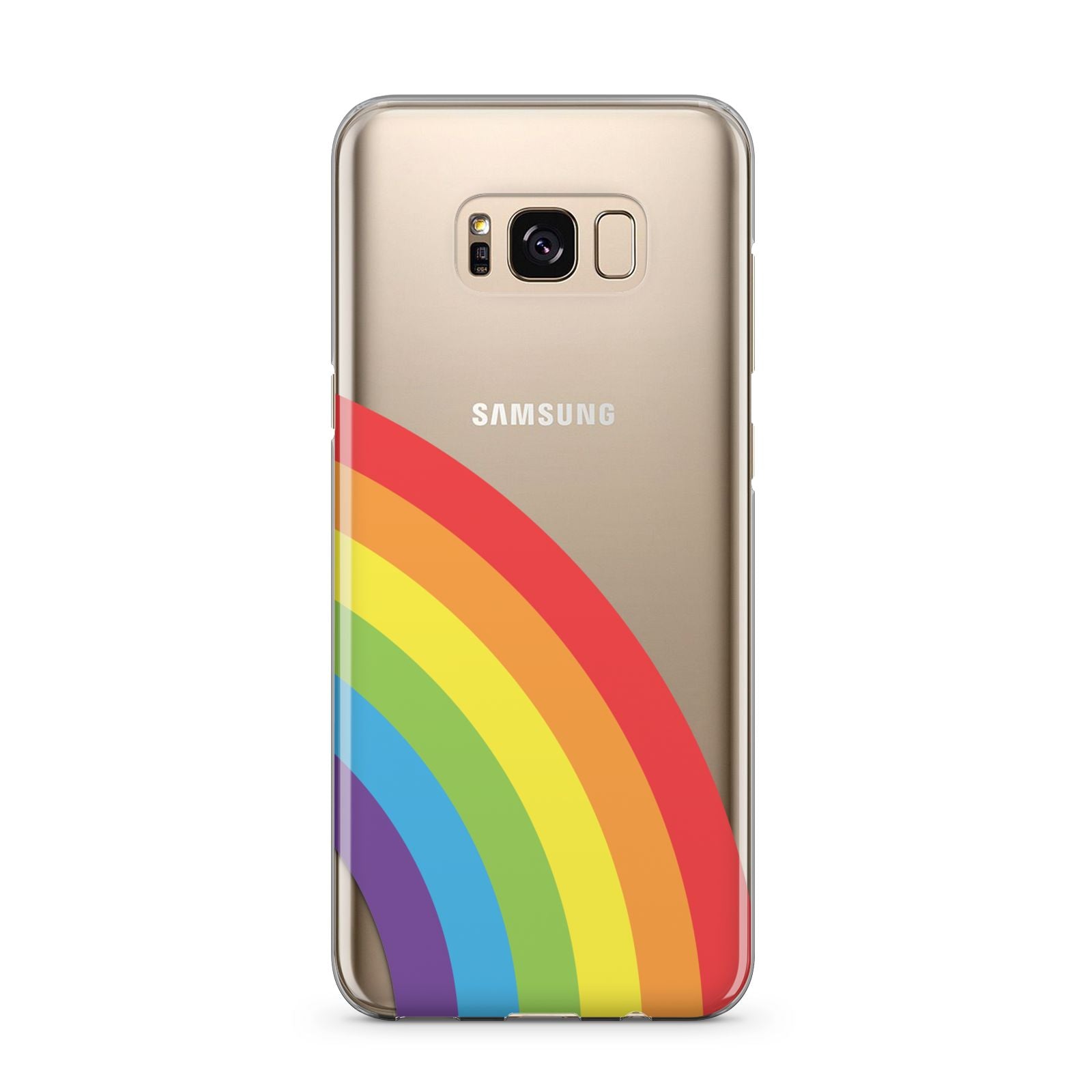 Large Rainbow Samsung Galaxy S8 Plus Case