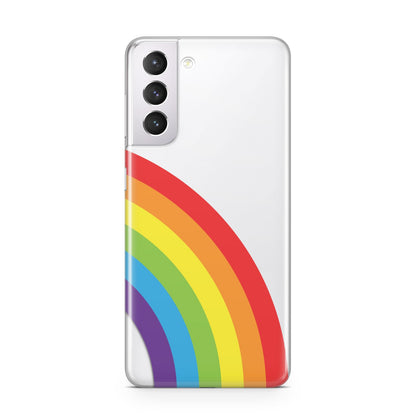 Large Rainbow Samsung S21 Case