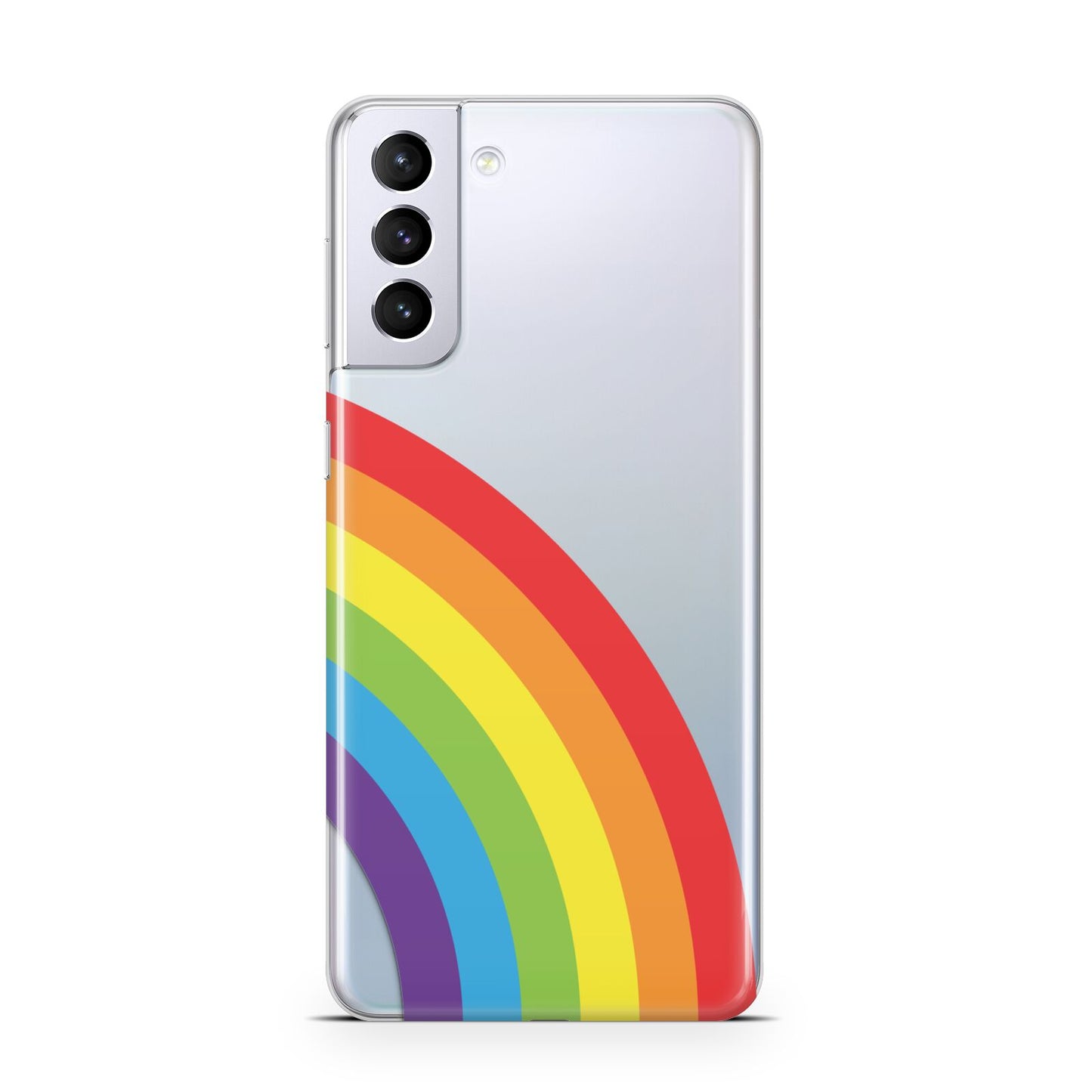 Large Rainbow Samsung S21 Plus Case