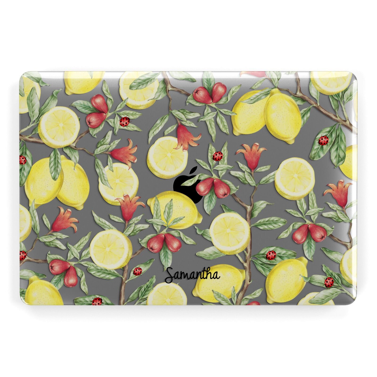 Lemon Tree with Name Apple MacBook Case