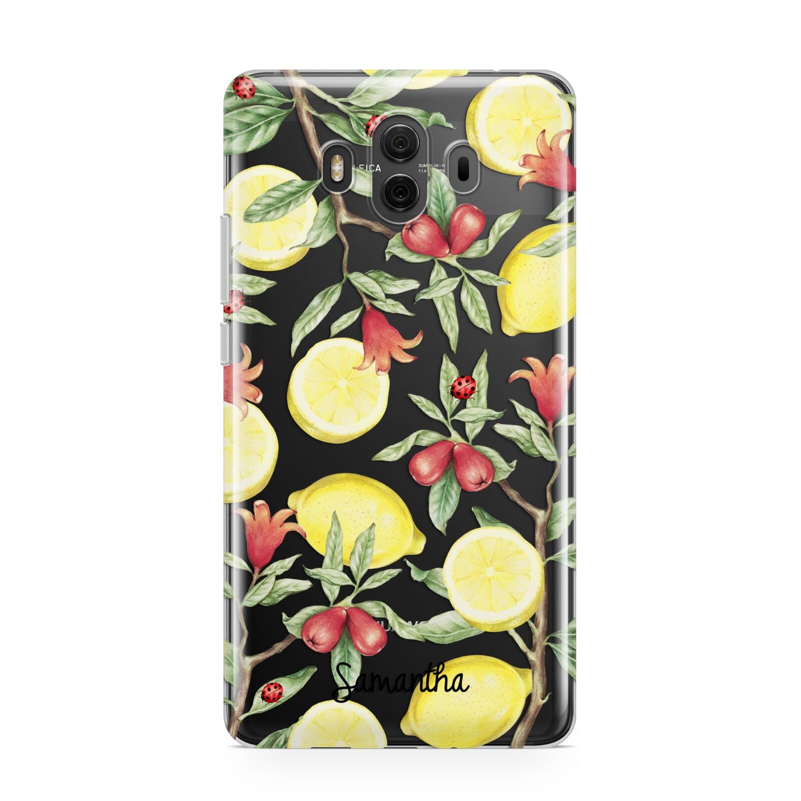 Lemon Tree with Name Huawei Mate 10 Protective Phone Case