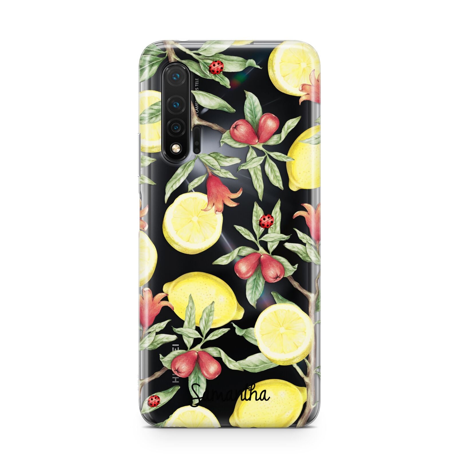 Lemon Tree with Name Huawei Nova 6 Phone Case