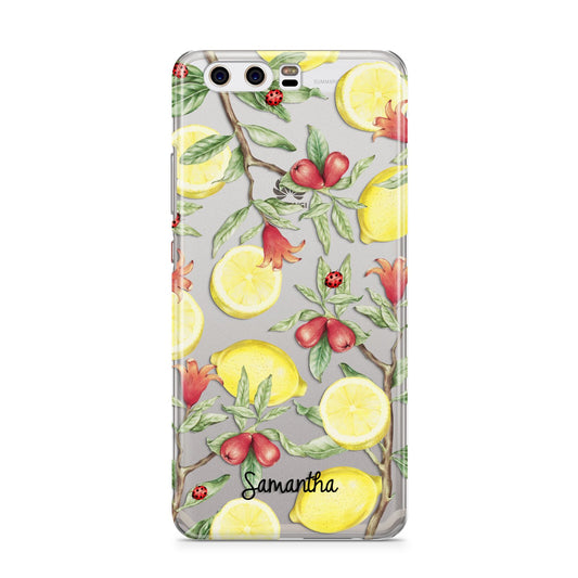 Lemon Tree with Name Huawei P10 Phone Case