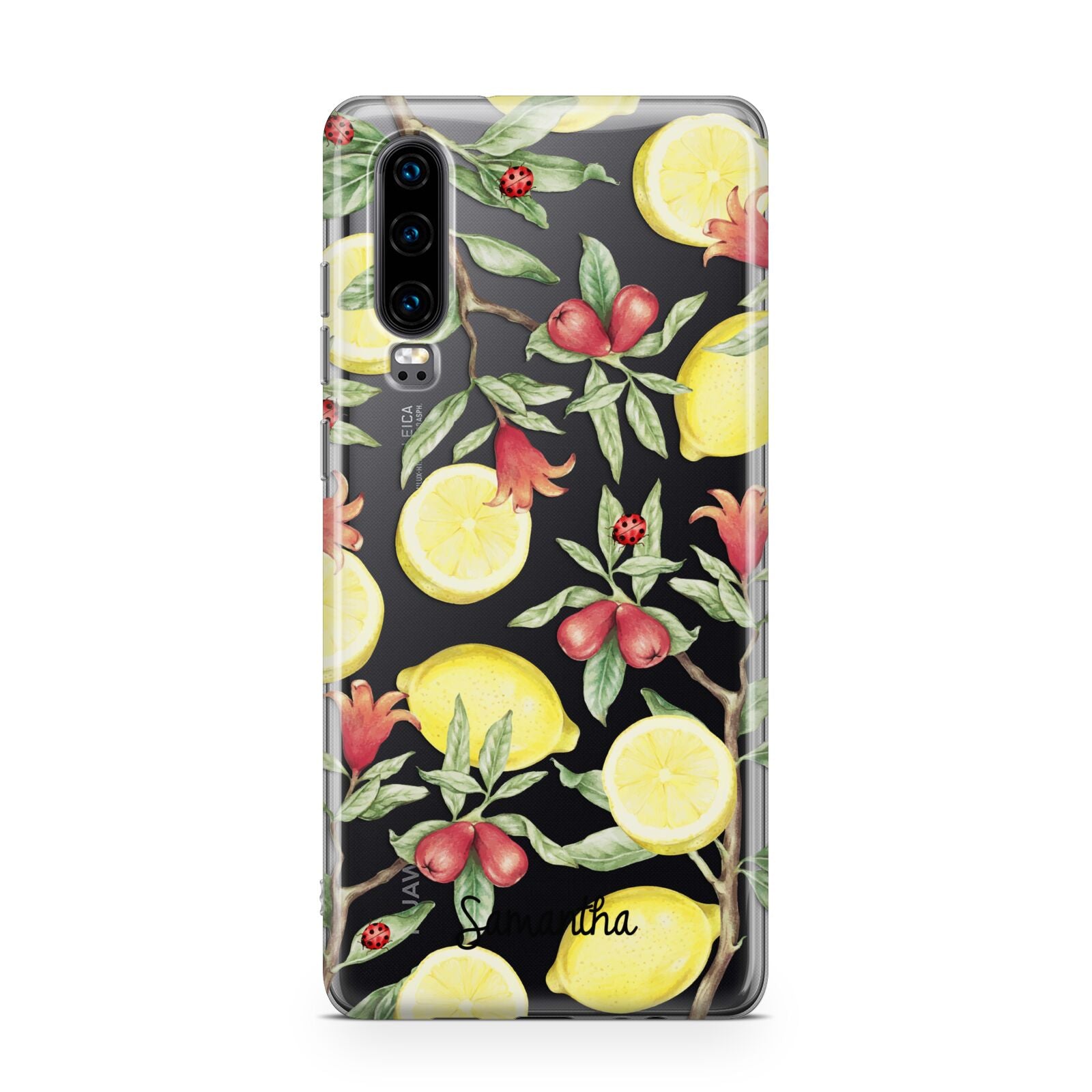 Lemon Tree with Name Huawei P30 Phone Case