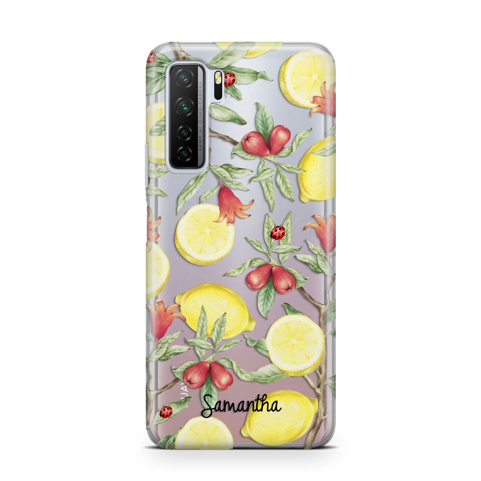 Lemon Tree with Name Huawei P40 Lite 5G Phone Case