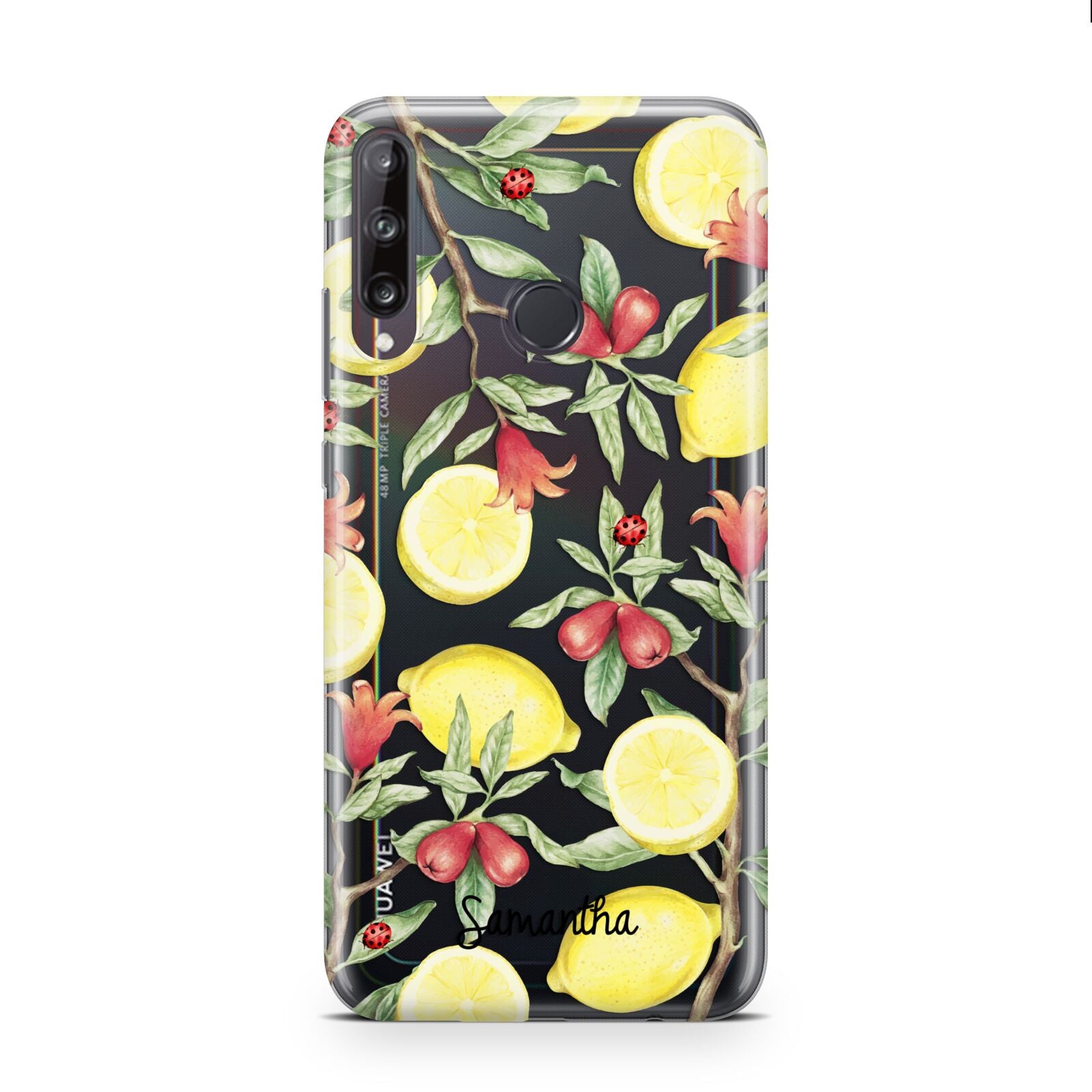 Lemon Tree with Name Huawei P40 Lite E Phone Case