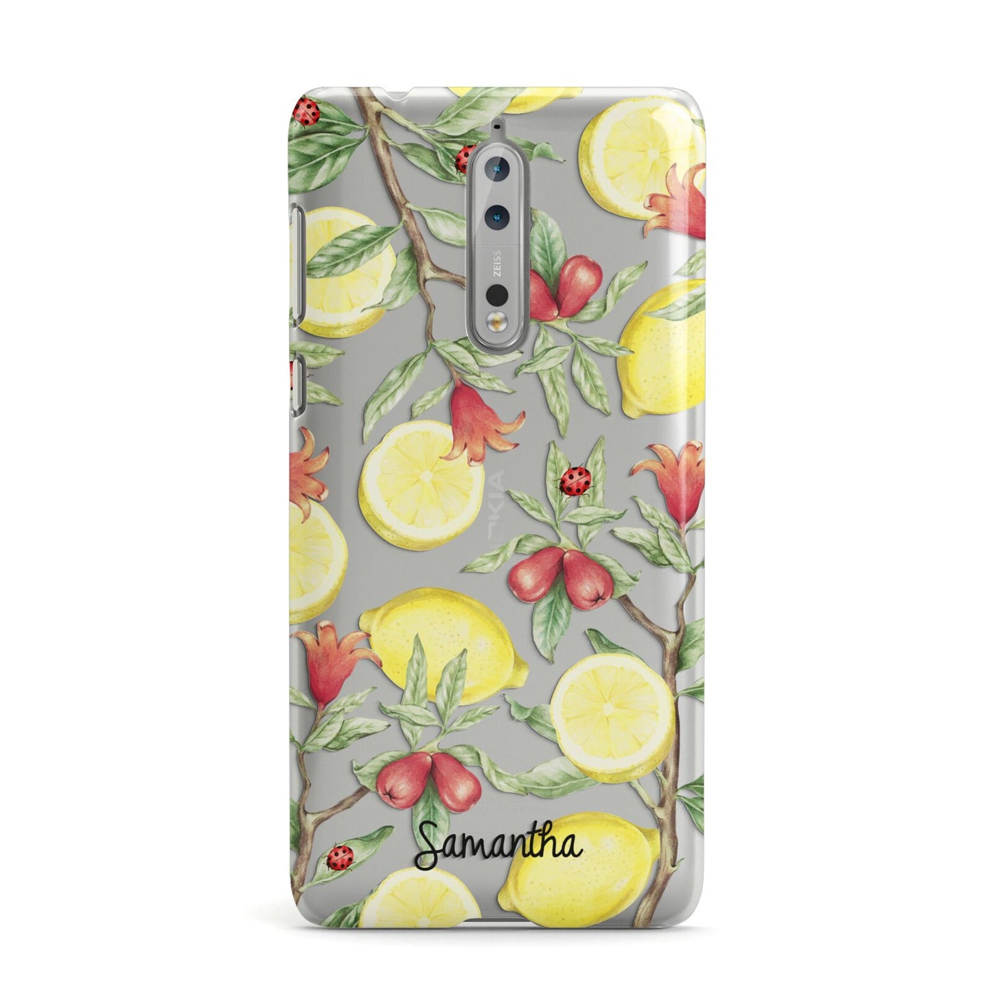 Lemon Tree with Name Nokia Case