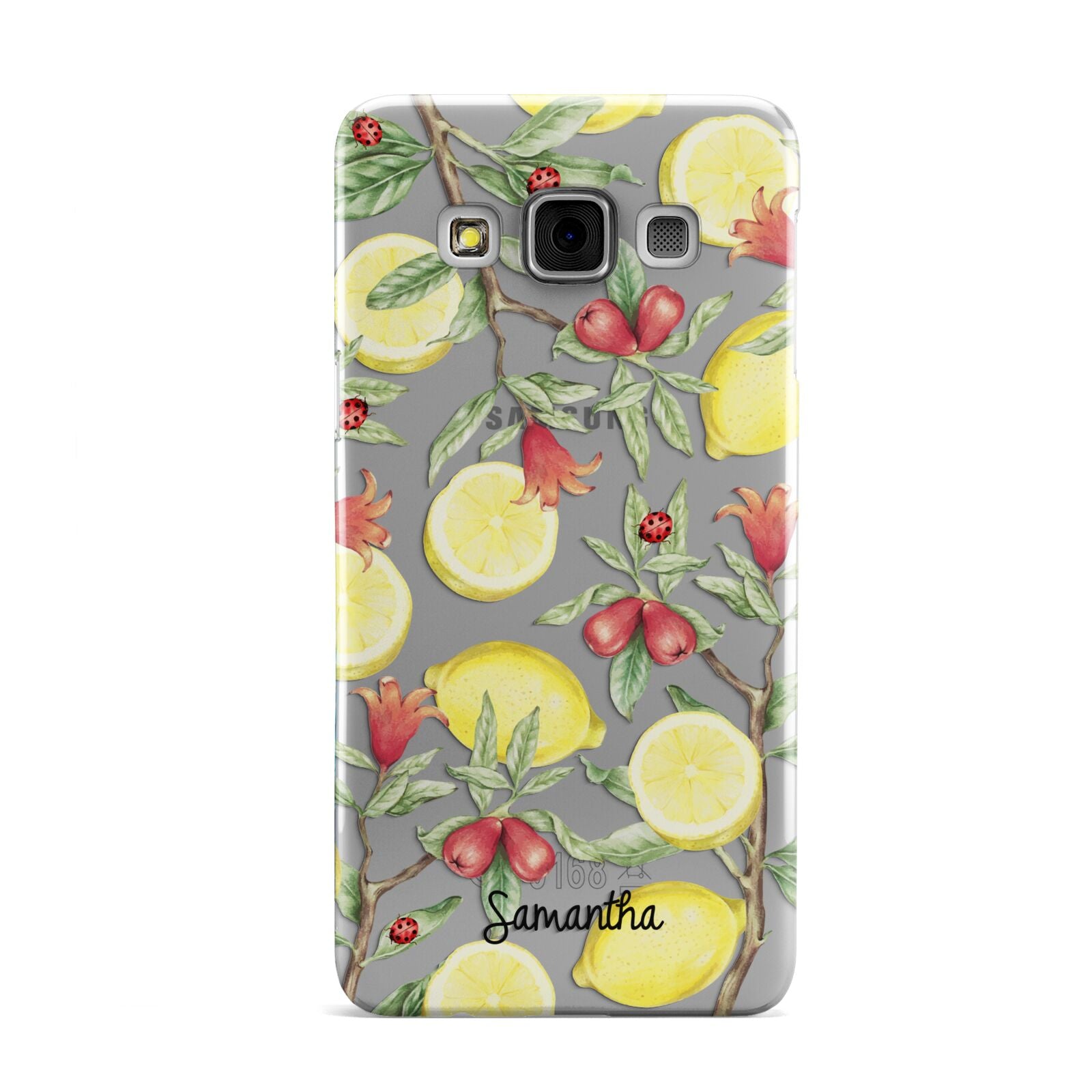 Lemon Tree with Name Samsung Galaxy A3 Case