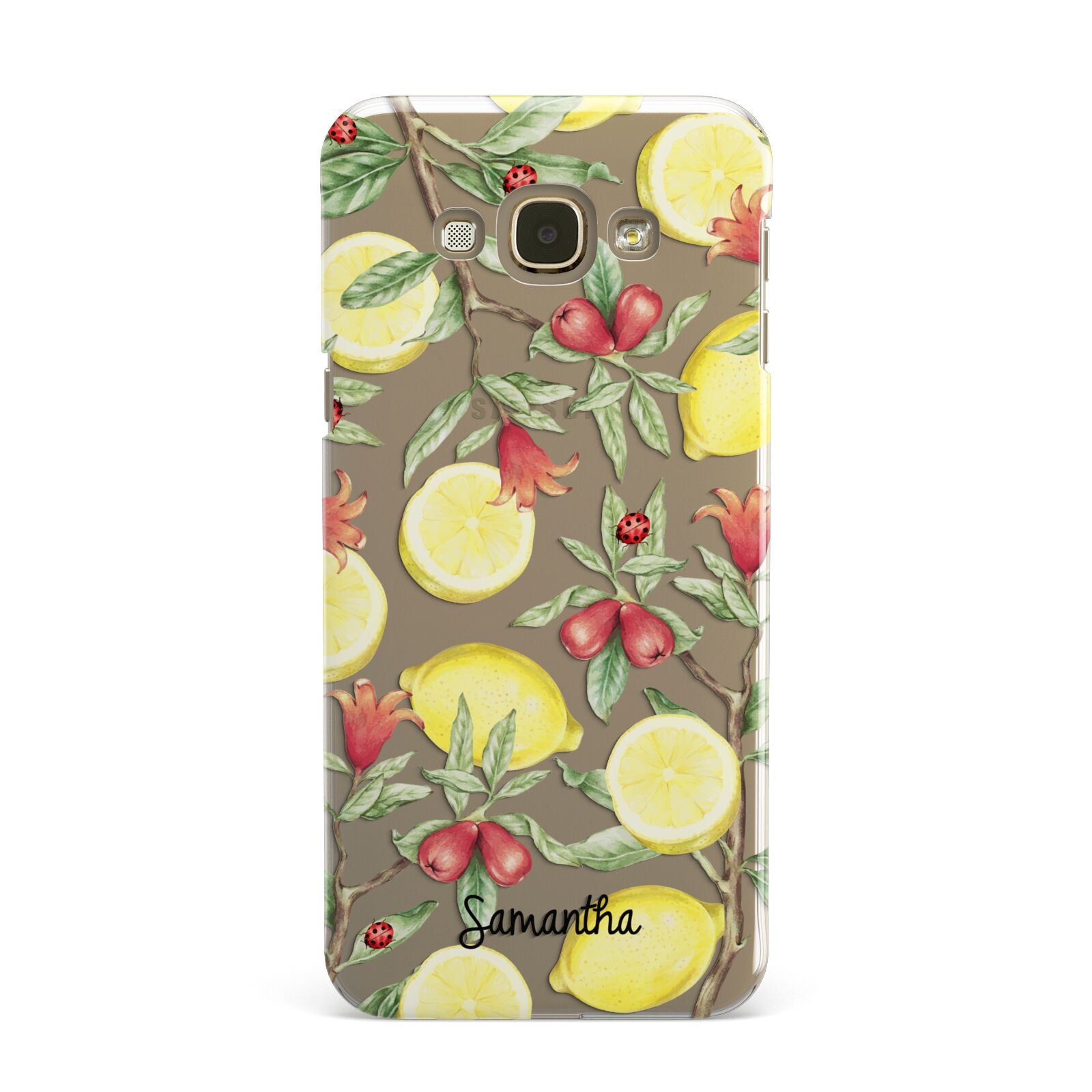 Lemon Tree with Name Samsung Galaxy A8 Case