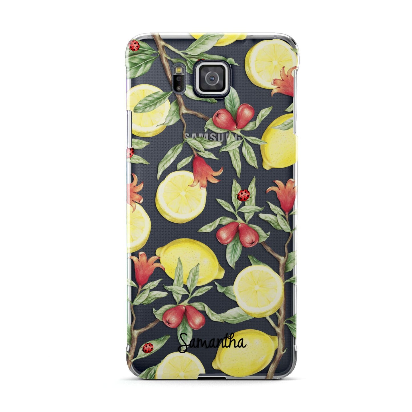 Lemon Tree with Name Samsung Galaxy Alpha Case