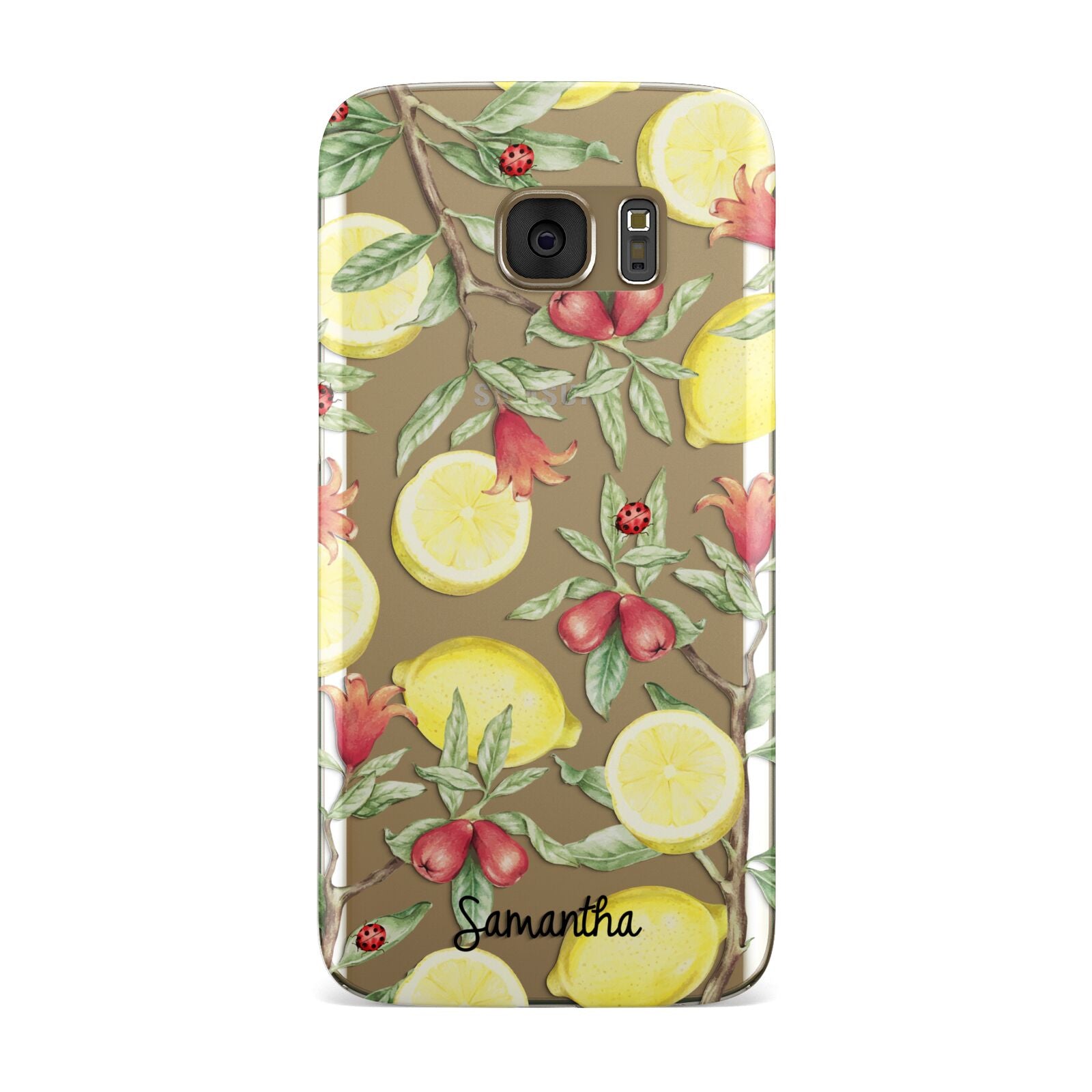 Lemon Tree with Name Samsung Galaxy Case