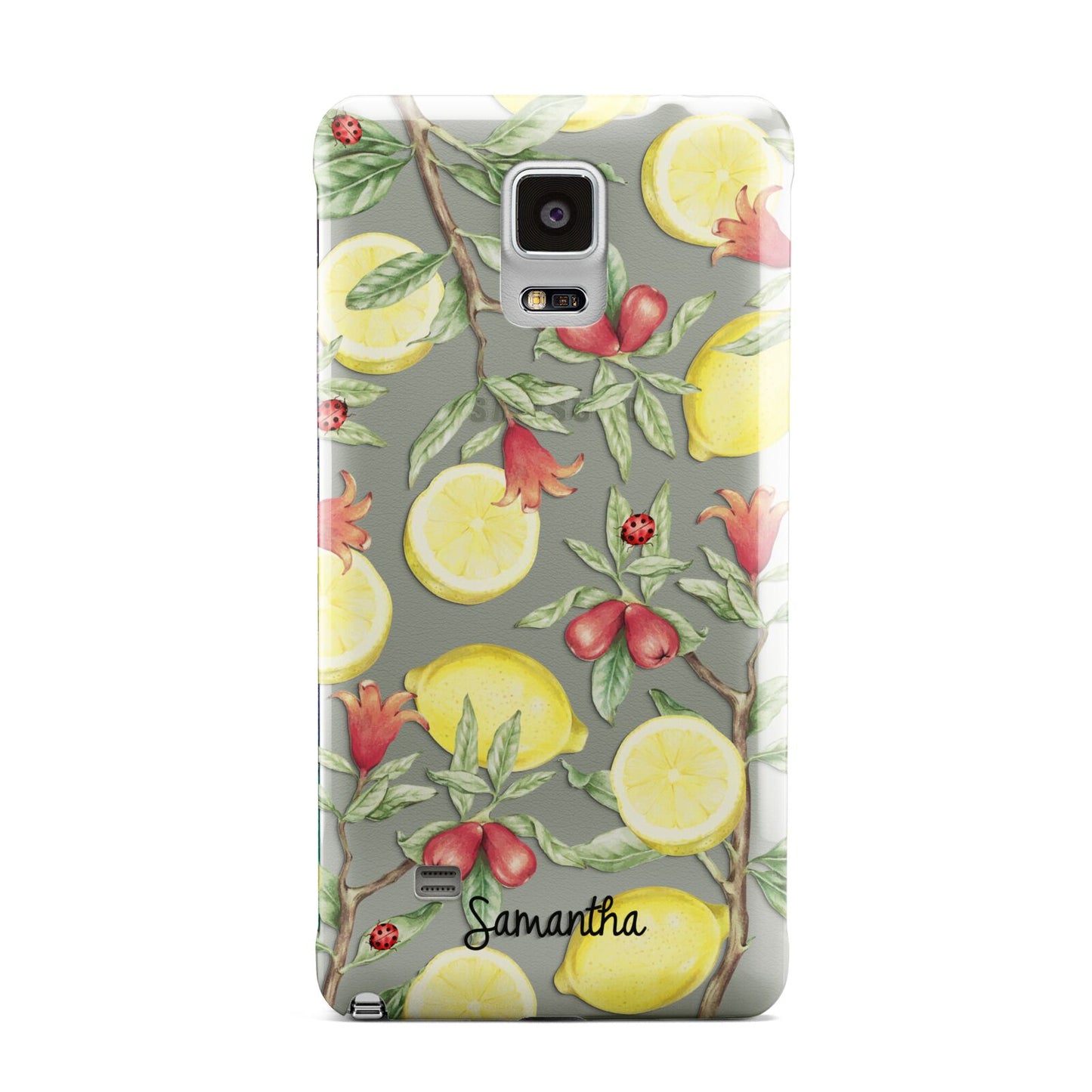 Lemon Tree with Name Samsung Galaxy Note 4 Case