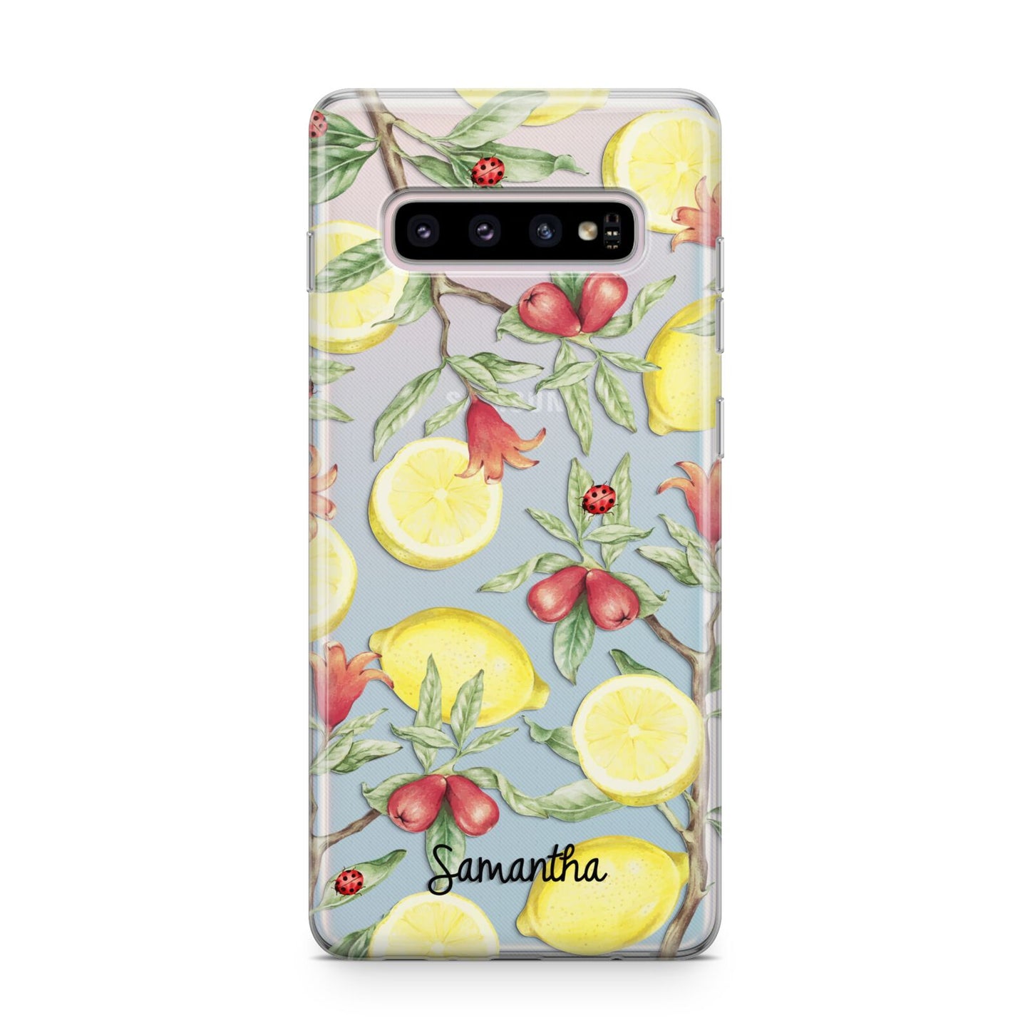 Lemon Tree with Name Samsung Galaxy S10 Plus Case