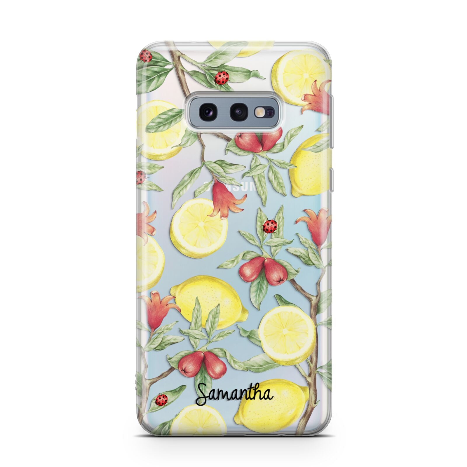 Lemon Tree with Name Samsung Galaxy S10E Case