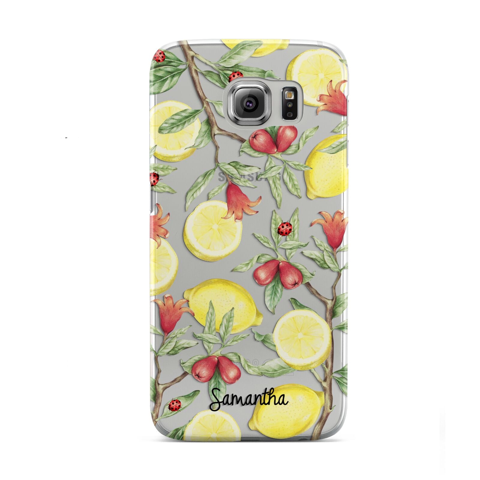 Lemon Tree with Name Samsung Galaxy S6 Case