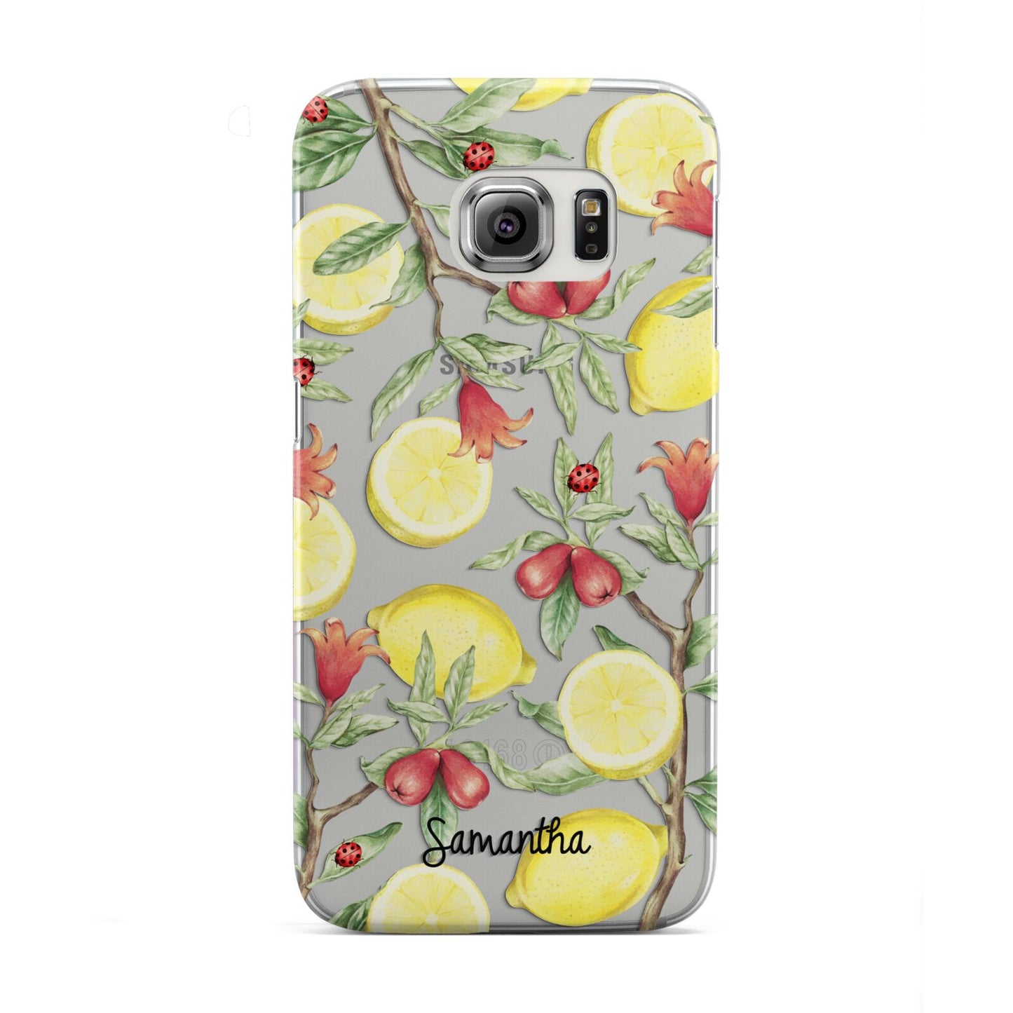 Lemon Tree with Name Samsung Galaxy S6 Edge Case