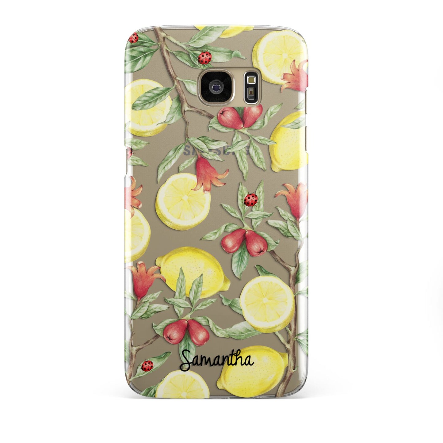 Lemon Tree with Name Samsung Galaxy S7 Edge Case