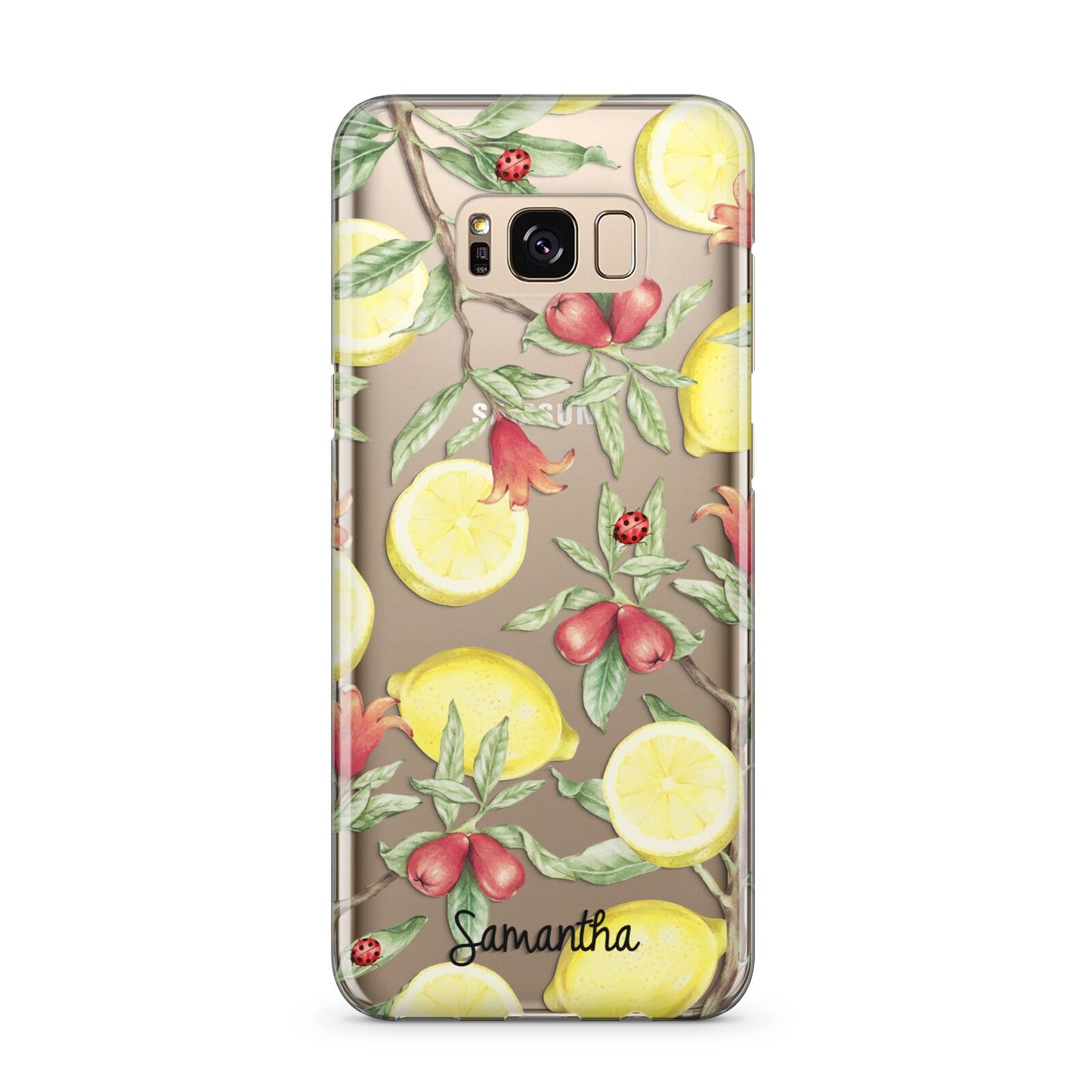 Lemon Tree with Name Samsung Galaxy S8 Plus Case