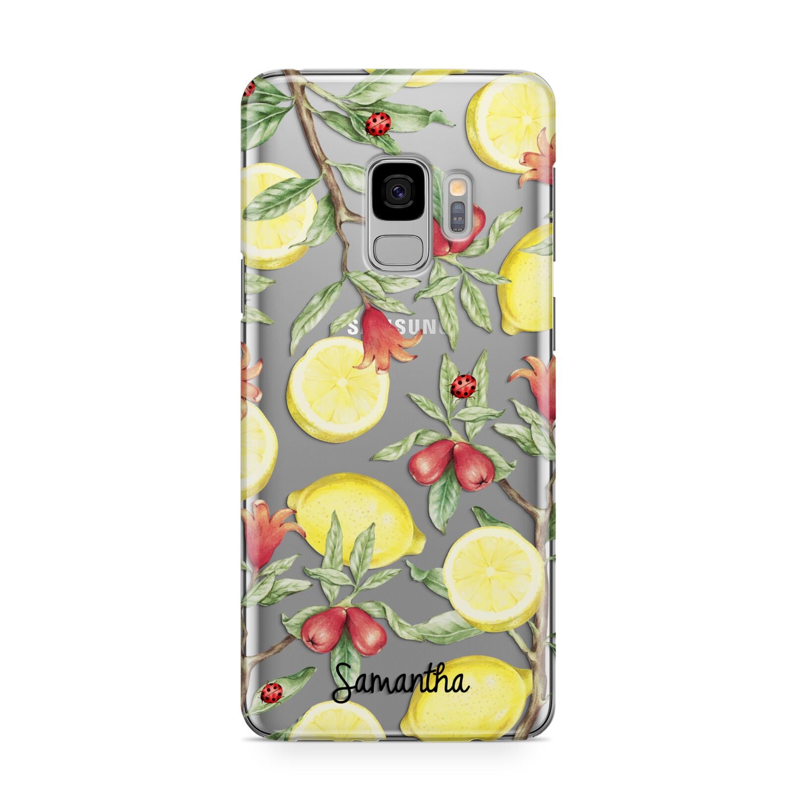 Lemon Tree with Name Samsung Galaxy S9 Case