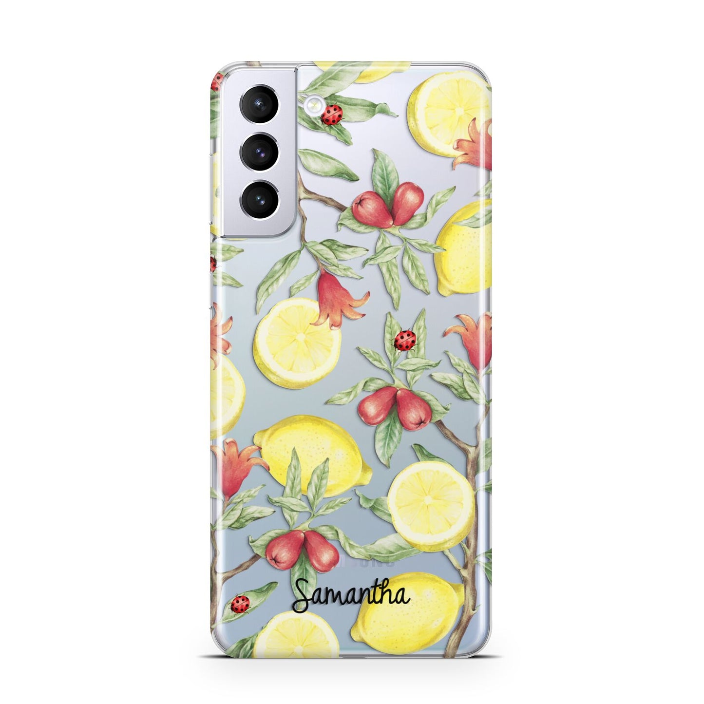 Lemon Tree with Name Samsung S21 Plus Case