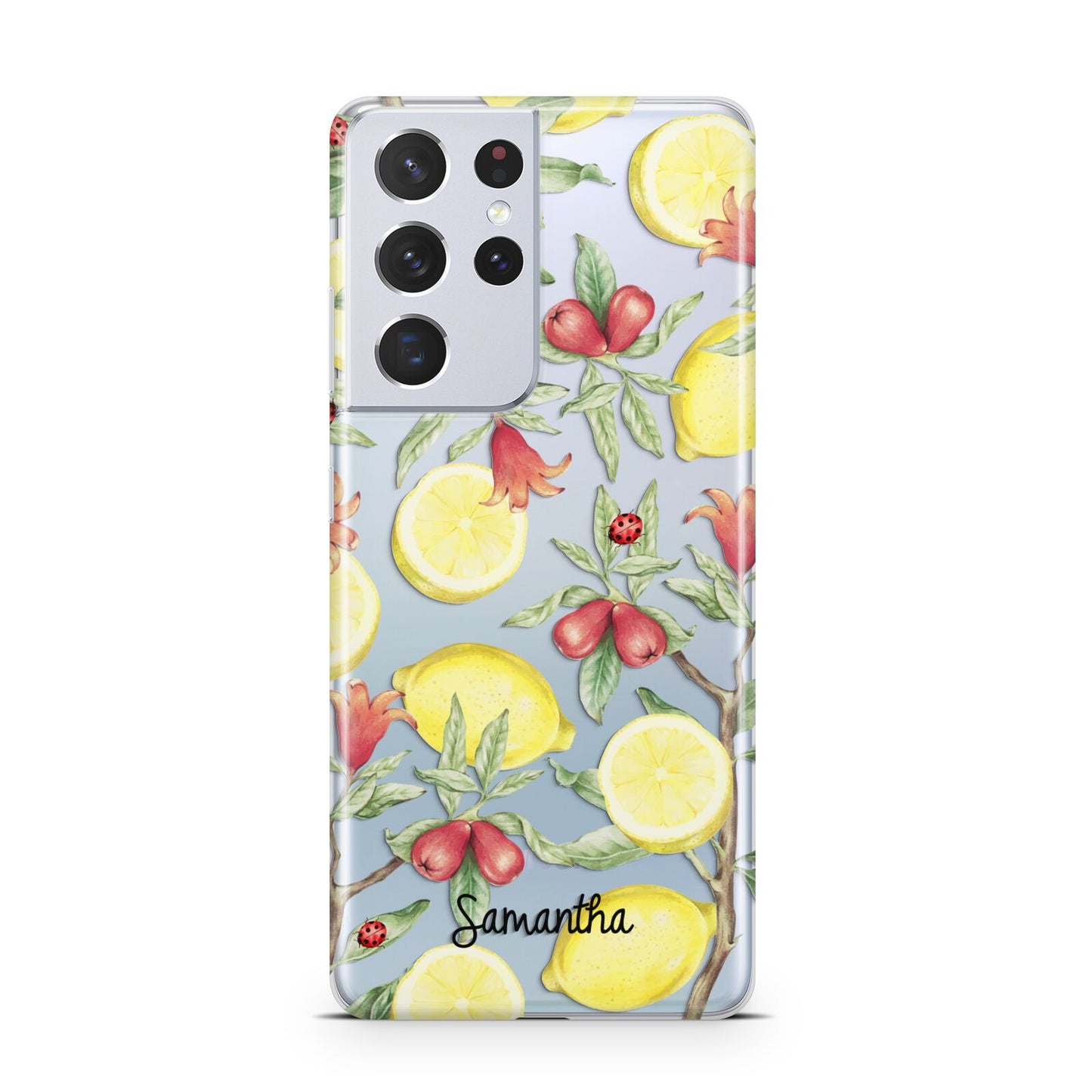 Lemon Tree with Name Samsung S21 Ultra Case