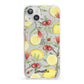 Lemon Tree with Name iPhone 13 Clear Bumper Case