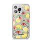 Lemon Tree with Name iPhone 14 Pro Max Glitter Tough Case Silver