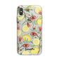 Lemon Tree with Name iPhone X Bumper Case on Silver iPhone Alternative Image 1
