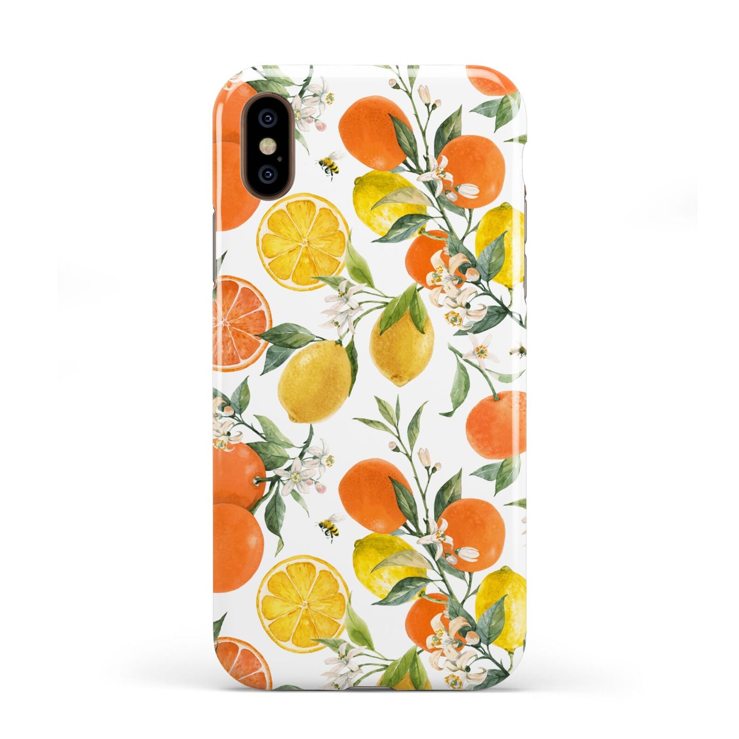 Lemons and Oranges Apple iPhone XS 3D Tough