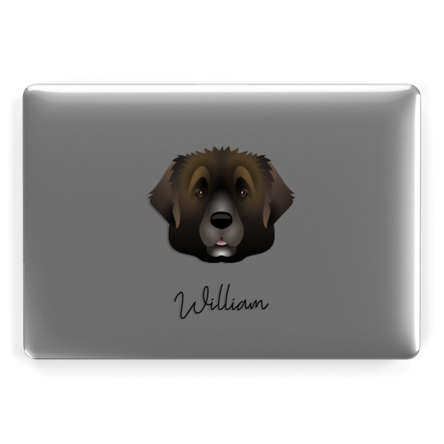 Leonberger Personalised Apple MacBook Case