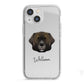 Leonberger Personalised iPhone 13 Mini TPU Impact Case with White Edges