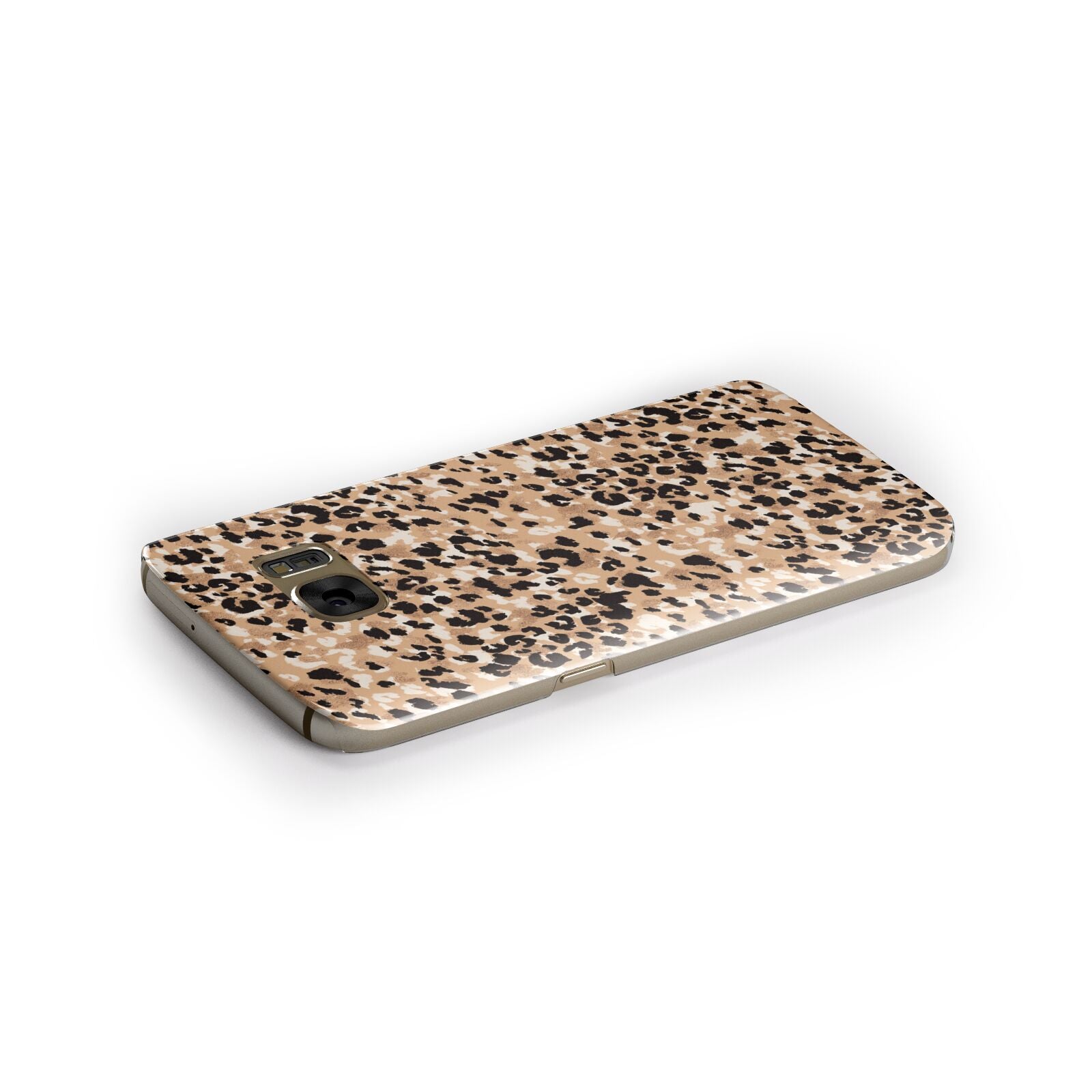 Leopard Print Samsung Galaxy Case Side Close Up