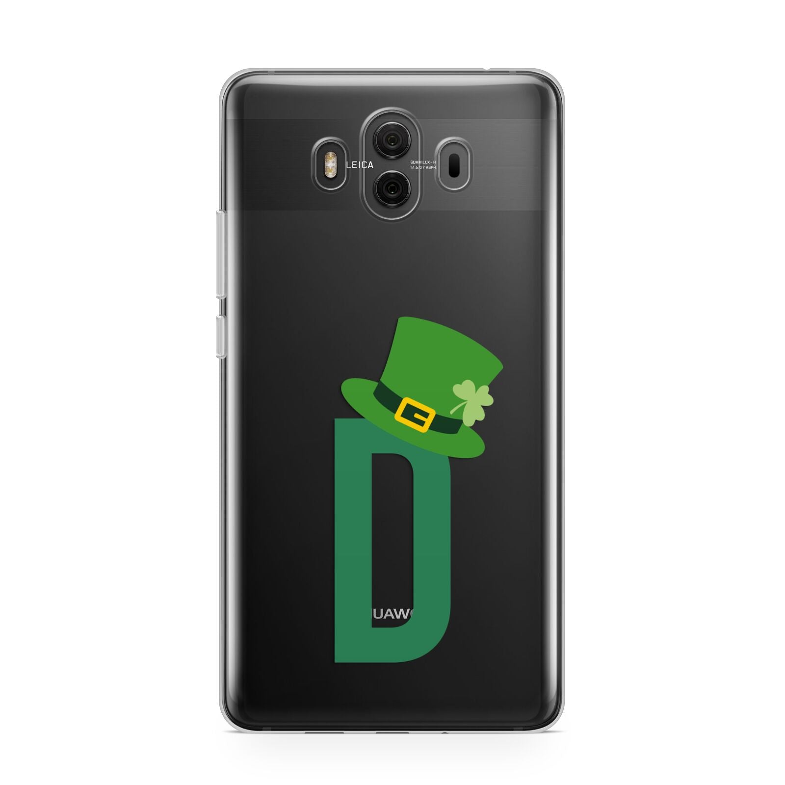 Leprechaun Hat Custom Monogram Huawei Mate 10 Protective Phone Case