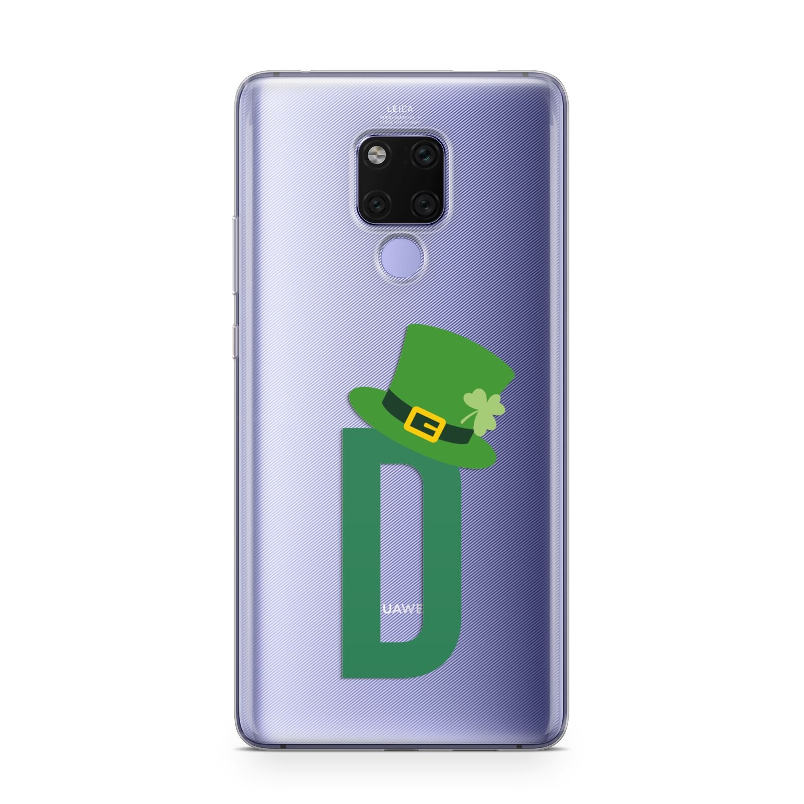 Leprechaun Hat Custom Monogram Huawei Mate 20X Phone Case