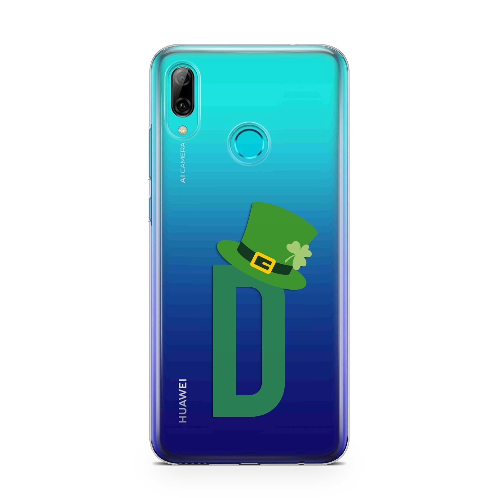 Leprechaun Hat Custom Monogram Huawei P Smart 2019 Case